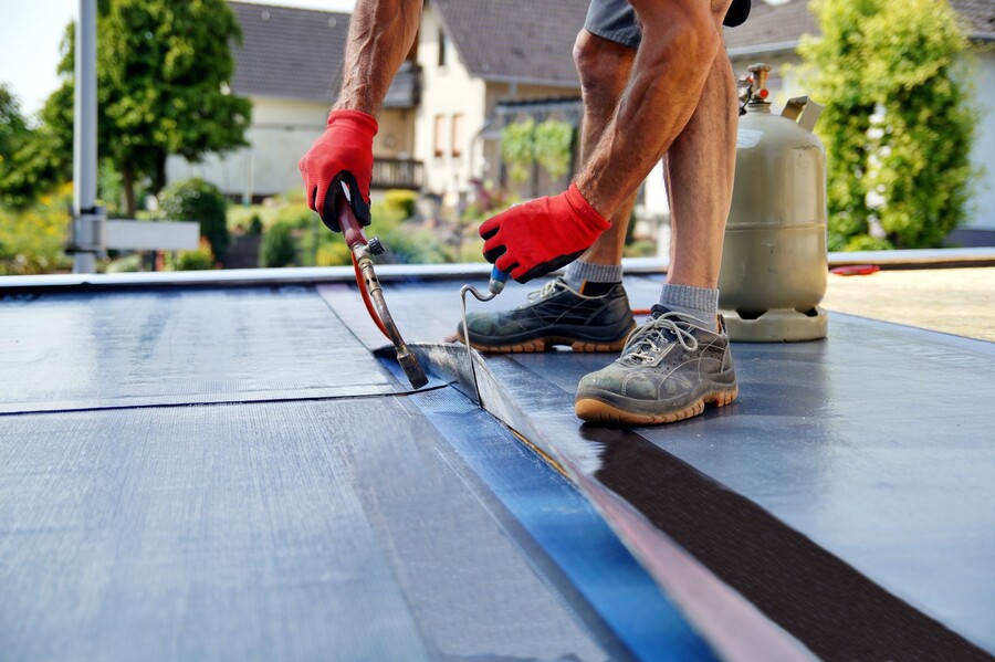 Flat Roofing by Markone Contractors